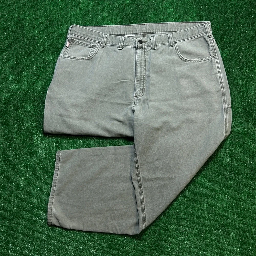 Carhartt FR Flame Resistant Workwear Pants Faded Olive Green 42x29